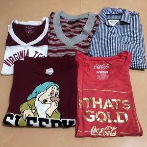 5 Pc Disney dwarf Snow White sweater Bundle A lot